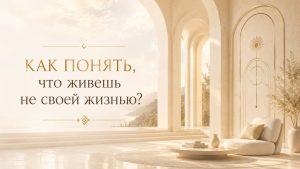 Как понять, что живёшь не своей жизнью?